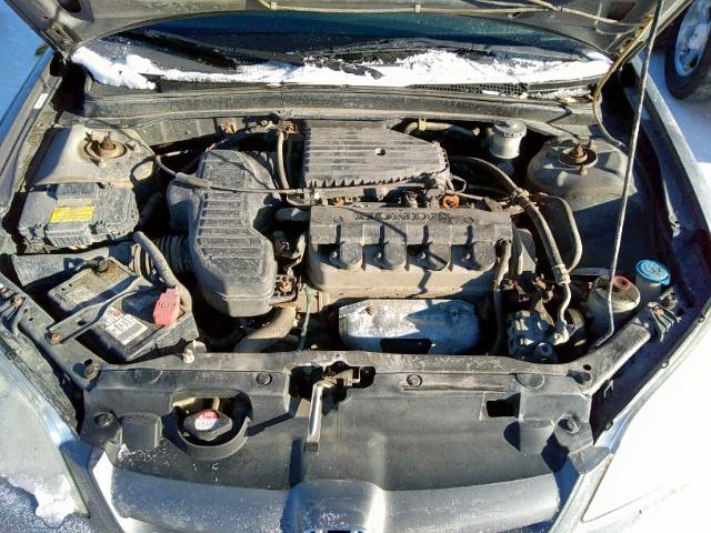 2HGES16145H033237 - 2005 HONDA CIVIC DX GRAY photo 7