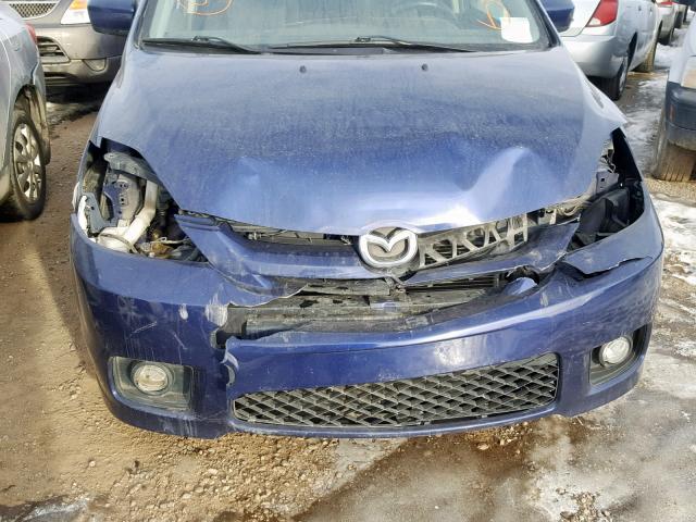 JM1CR293360105040 - 2006 MAZDA 5 BLUE photo 9