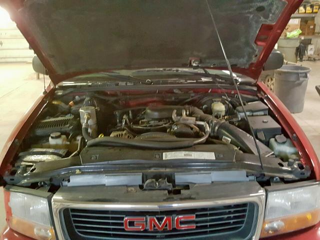 1GKDT13W2Y2301162 - 2000 GMC JIMMY / EN RED photo 7