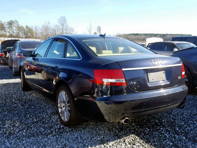 WAUDG74F16N032730 - 2006 AUDI A6 3.2 QUA BLUE photo 3