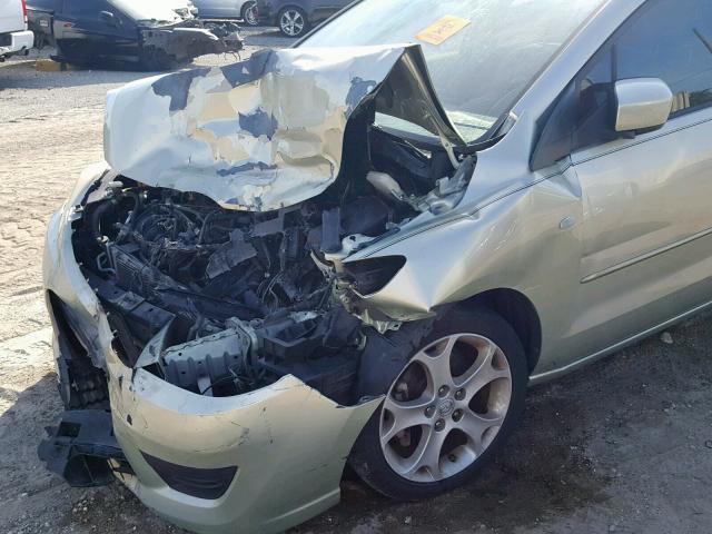 JM1CR293580312709 - 2008 MAZDA 5 GRAY photo 9