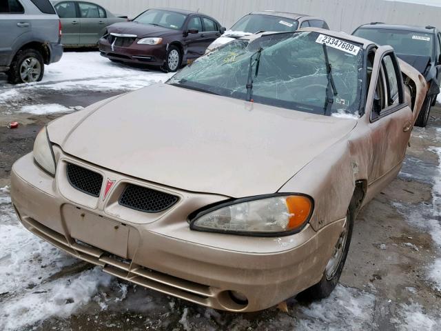 1G2NF52E14M645513 - 2004 PONTIAC GRAND AM S GOLD photo 2