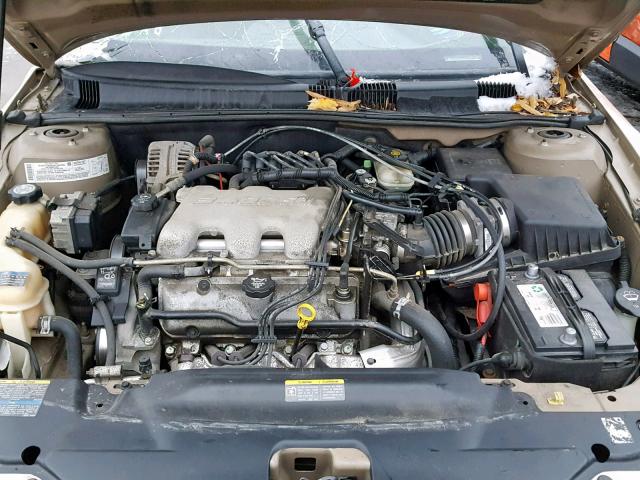 1G2NF52E14M645513 - 2004 PONTIAC GRAND AM S GOLD photo 7