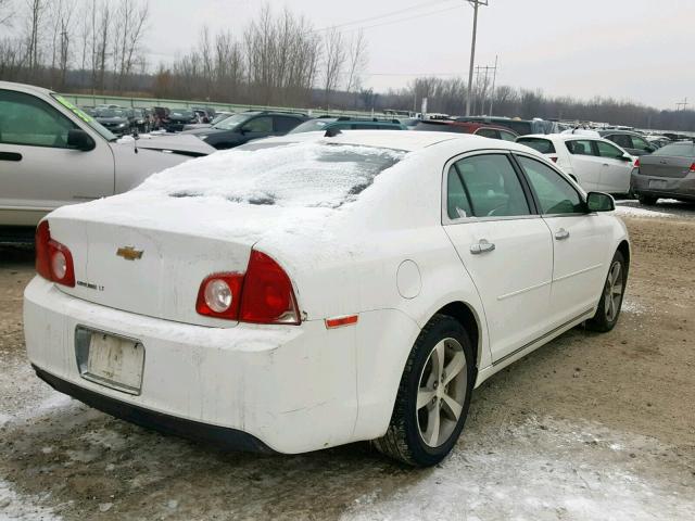 1G1ZC5E04CF169095 - 2012 CHEVROLET MALIBU 1LT თეთრი ფოტო 4