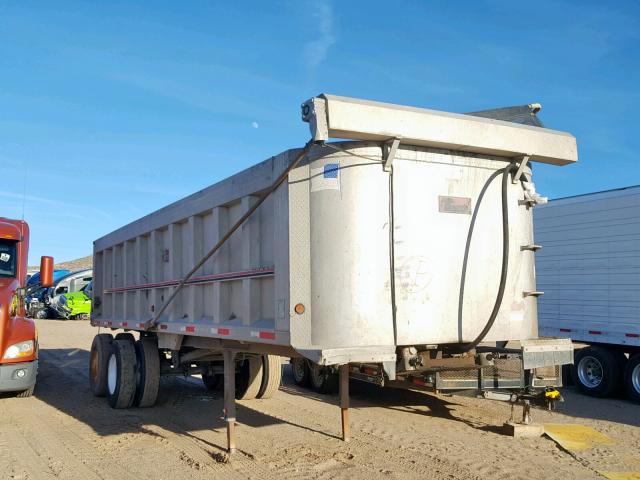 1T91A2623T1247124 - 1996 DUMP TRAILER SILVER photo 1