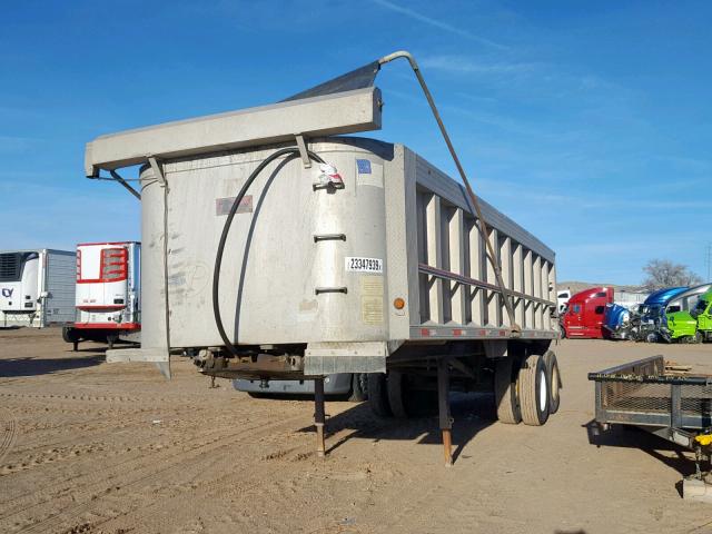 1T91A2623T1247124 - 1996 DUMP TRAILER SILVER photo 2