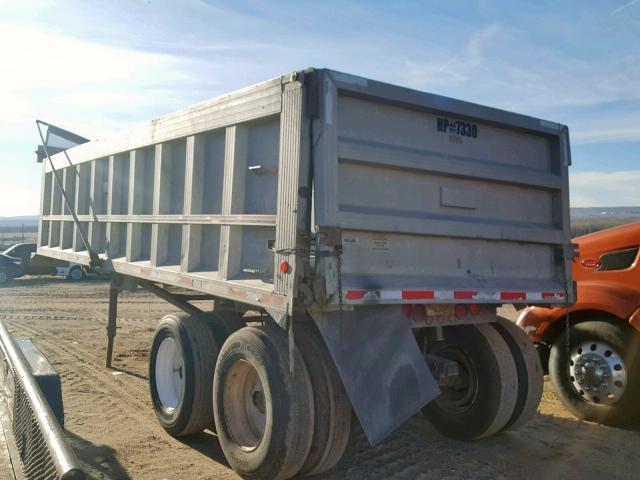 1T91A2623T1247124 - 1996 DUMP TRAILER SILVER photo 3