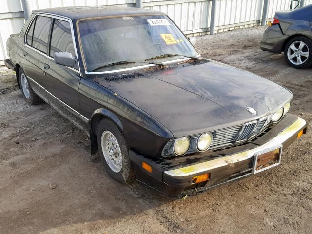 WBADC8408H1723471 - 1987 BMW 535 I AUTO BLACK photo 1