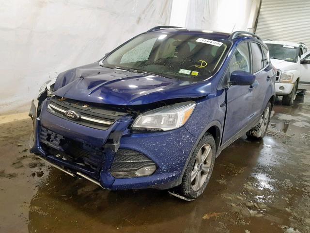 1FMCU9G97EUB91678 - 2014 FORD ESCAPE SE BLUE photo 2