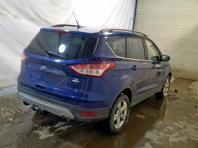 1FMCU9G97EUB91678 - 2014 FORD ESCAPE SE BLUE photo 4