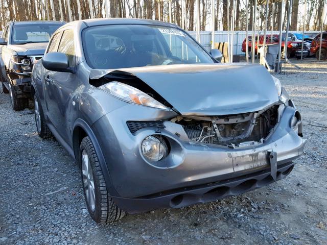 JN8AF5MR7CT108857 - 2012 NISSAN JUKE S GRAY photo 1