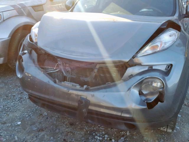 JN8AF5MR7CT108857 - 2012 NISSAN JUKE S GRAY photo 9