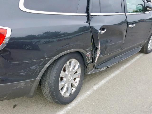 5GAKVCED2BJ274466 - 2011 BUICK ENCLAVE CX შავი ფოტო 9