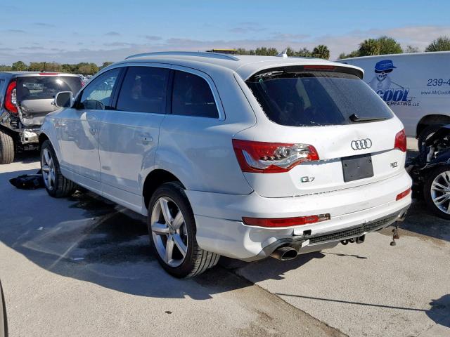 WA1DGAFE2FD017335 - 2015 AUDI Q7 PRESTIG WHITE photo 3