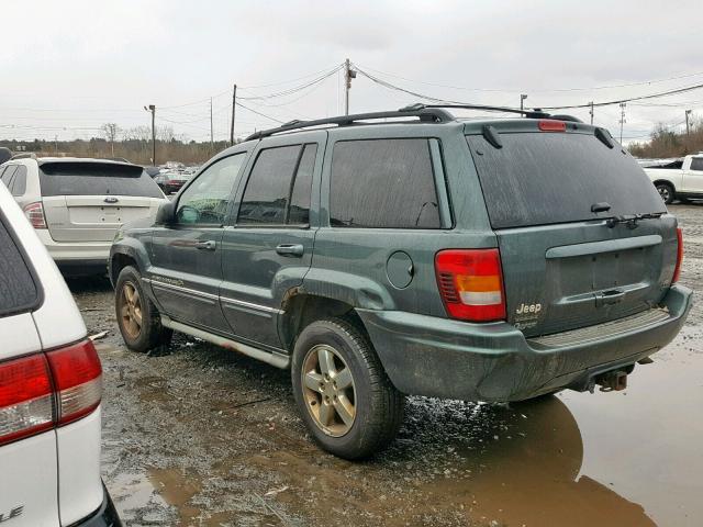 1J8GW68JX4C209448 - 2004 JEEP GRAND CHER GRAY photo 3