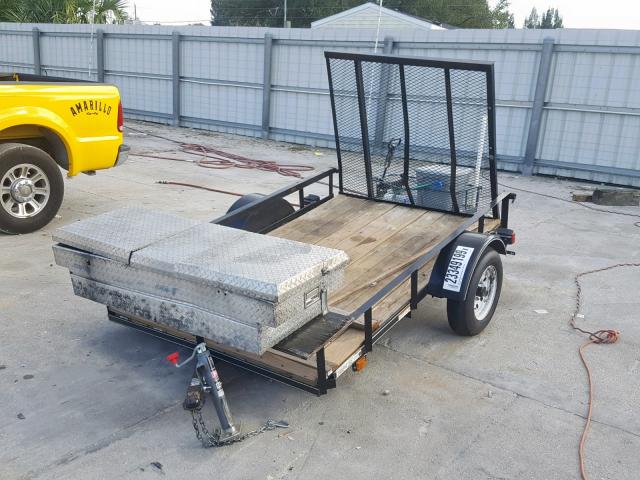 4YMBU0815JG039599 - 2018 UTILITY TRAILER BLACK photo 2