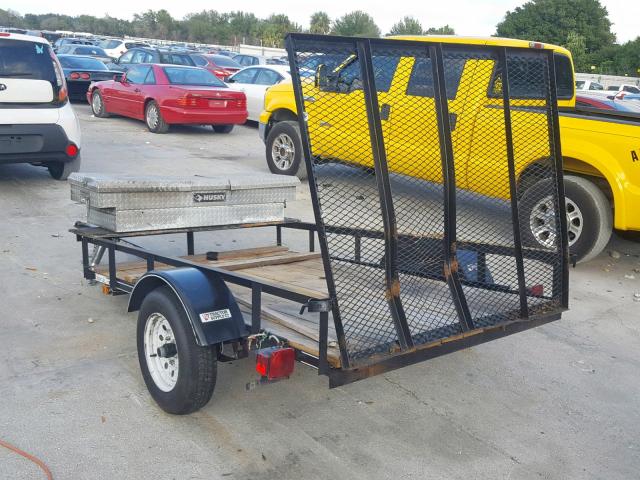 4YMBU0815JG039599 - 2018 UTILITY TRAILER BLACK photo 3