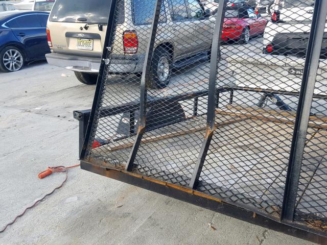 4YMBU0815JG039599 - 2018 UTILITY TRAILER BLACK photo 9