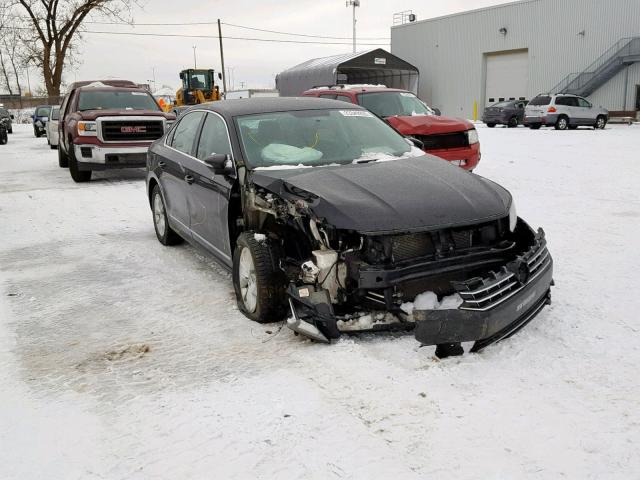 1VWAS7A37GC065658 - 2016 VOLKSWAGEN PASSAT S BLACK photo 1