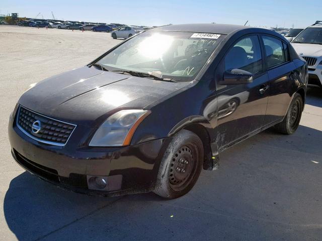 3N1AB61E47L656083 - 2007 NISSAN SENTRA 2.0 BLACK photo 2