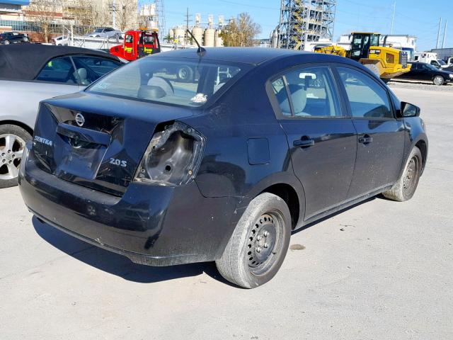 3N1AB61E47L656083 - 2007 NISSAN SENTRA 2.0 BLACK photo 4