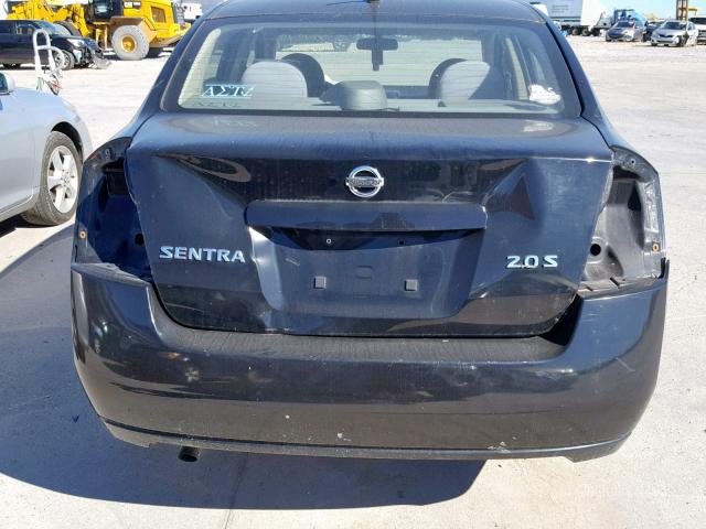 3N1AB61E47L656083 - 2007 NISSAN SENTRA 2.0 BLACK photo 9