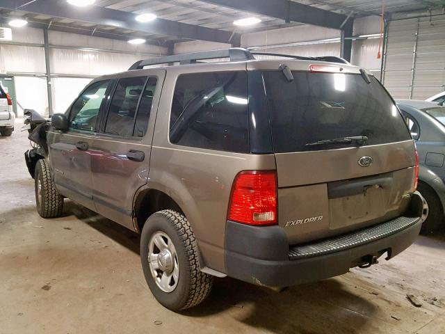 1FMZU72K15UA24841 - 2005 FORD EXPLORER X TAN photo 3