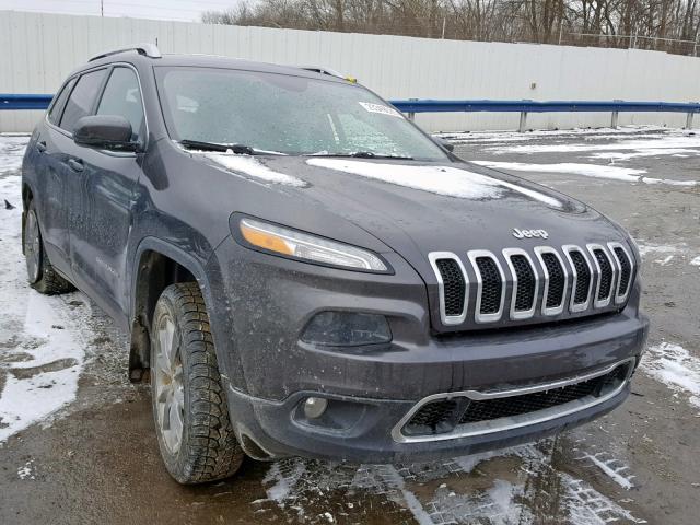 1C4PJMDB7JD533066 - 2018 JEEP CHEROKEE L GRAY photo 1