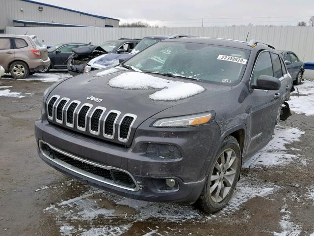 1C4PJMDB7JD533066 - 2018 JEEP CHEROKEE L GRAY photo 2