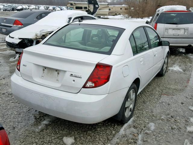1G8AL55FX7Z177743 - 2007 SATURN ION LEVEL WHITE photo 4