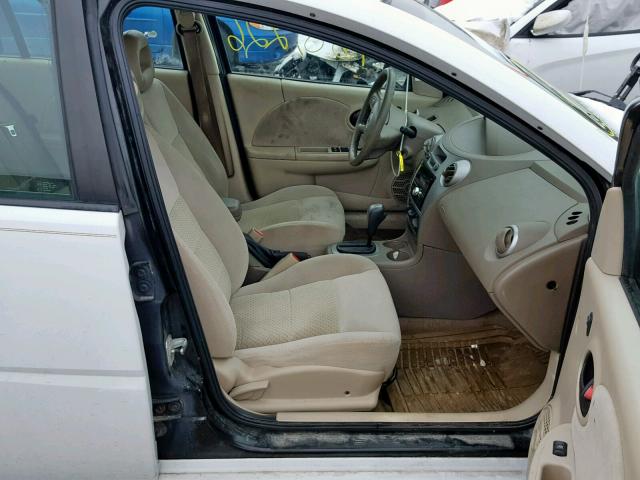 1G8AL55FX7Z177743 - 2007 SATURN ION LEVEL WHITE photo 5