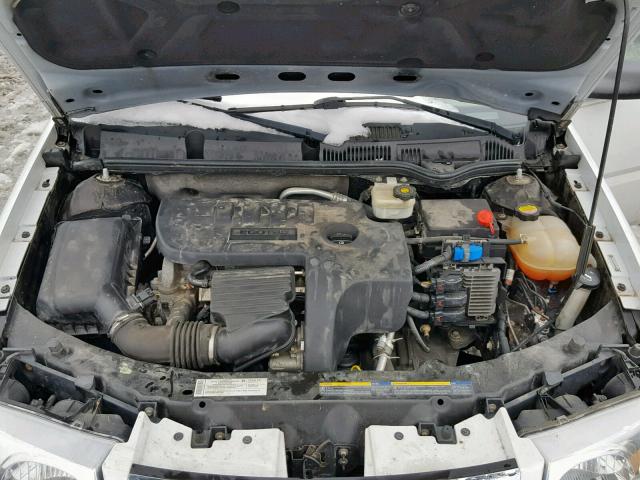 1G8AL55FX7Z177743 - 2007 SATURN ION LEVEL WHITE photo 7