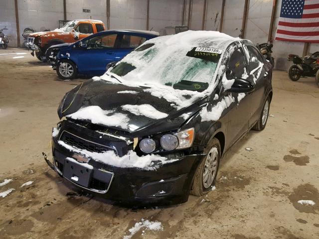 1G1JA5SHXC4144422 - 2012 CHEVROLET SONIC LS 黑色 照片 2