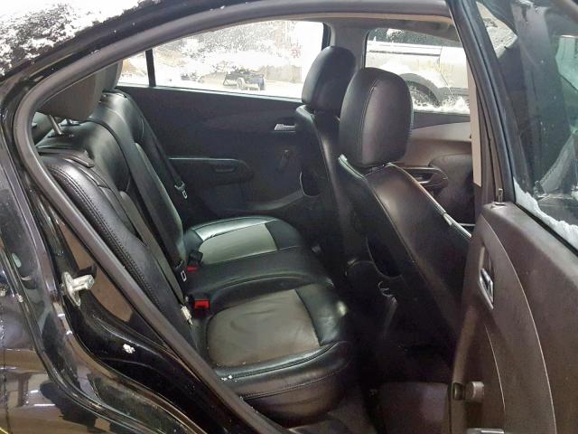 1G1JA5SHXC4144422 - 2012 CHEVROLET SONIC LS 黑色 照片 6