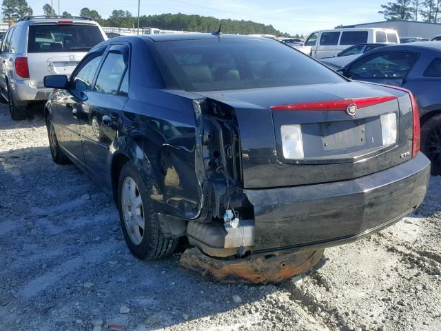 1G6DP567450216068 - 2005 CADILLAC CTS HI FEA BLACK photo 3