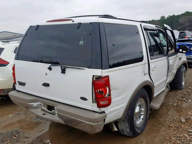 1FMRU17L1YLB80127 - 2000 FORD EXPEDITION WHITE photo 4