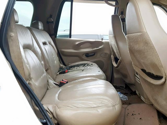 1FMRU17L1YLB80127 - 2000 FORD EXPEDITION WHITE photo 6