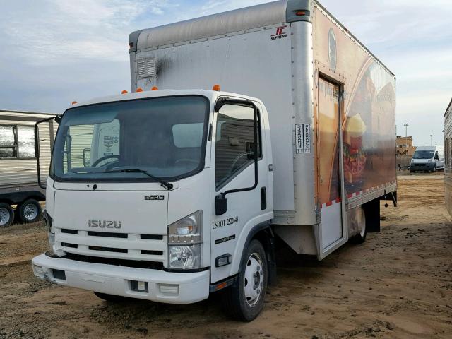 54DC4W1B4ES800098 - 2014 ISUZU NPR HD WHITE photo 2