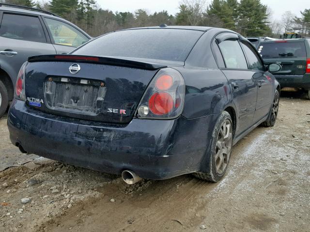 1N4BL11E16C155363 - 2006 NISSAN ALTIMA SE BLACK photo 4