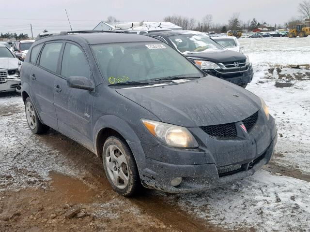 5Y2SM64884Z447953 - 2004 PONTIAC VIBE BLACK photo 1