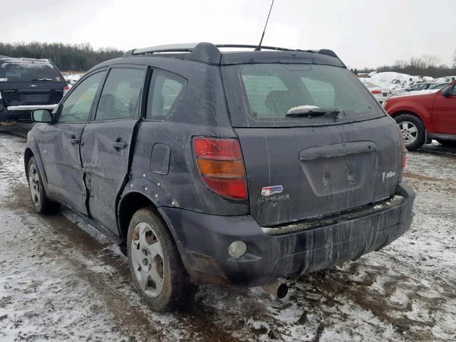 5Y2SM64884Z447953 - 2004 PONTIAC VIBE BLACK photo 3