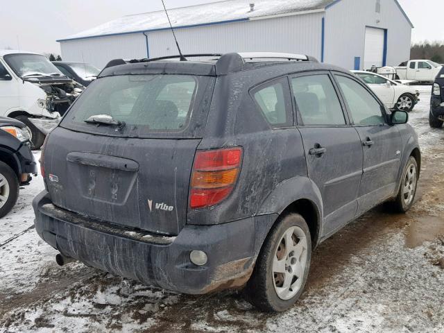 5Y2SM64884Z447953 - 2004 PONTIAC VIBE BLACK photo 4