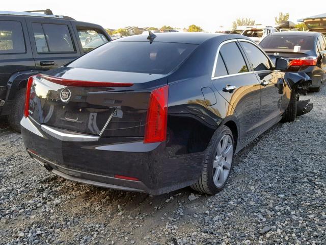 1G6AA5RA5D0143125 - 2013 CADILLAC ATS BLACK photo 4