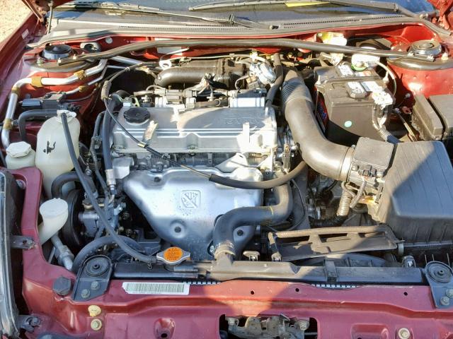 4A3AE45G25E002276 - 2005 MITSUBISHI ECLIPSE SP BURGUNDY photo 7