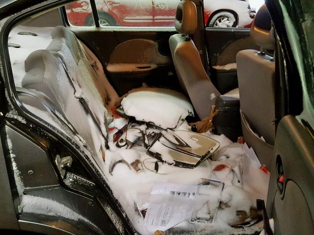 1G8AZ55F56Z191644 - 2006 SATURN ION LEVEL GRAY photo 6