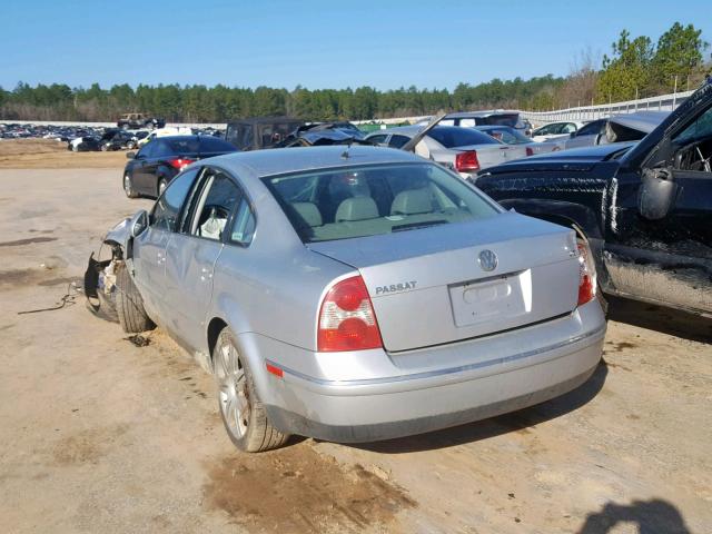 WVWRU63BX5E042858 - 2005 VOLKSWAGEN PASSAT GLX 灰色 照片 3