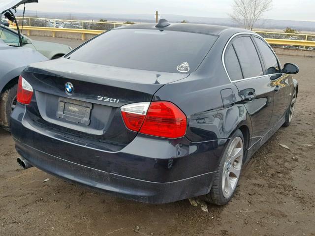 WBAVB33536PS13904 - 2006 BMW 330 I BLACK photo 4