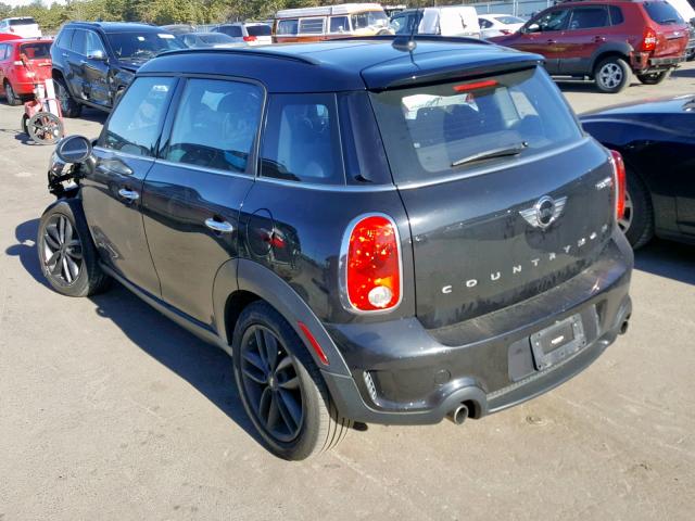 WMWZC5C51EWM18457 - 2014 MINI COOPER S C BLACK photo 3