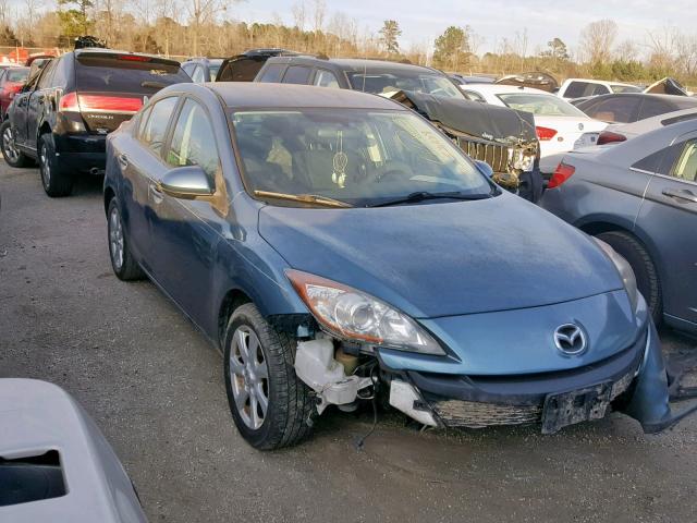 JM1BL1SG0A1259678 - 2010 MAZDA 3 I GRAY photo 1