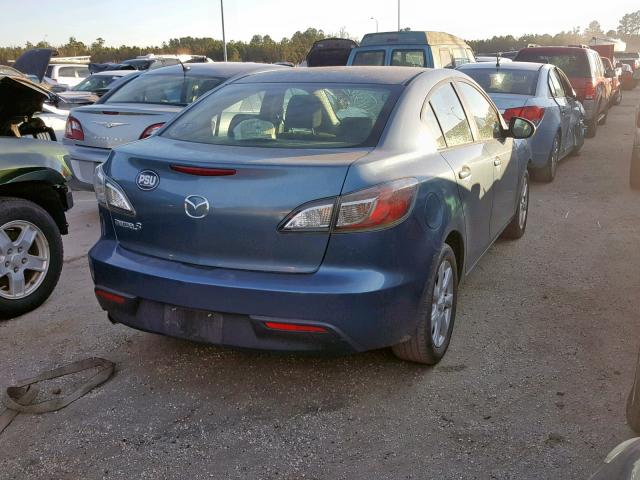 JM1BL1SG0A1259678 - 2010 MAZDA 3 I GRAY photo 4